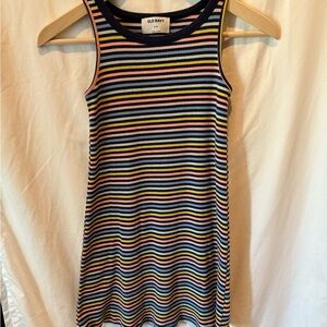 Old Navy Kids Dress - Rainbow Stripes
